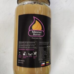 Mantequilla de Maní Master Butter 1 Kg