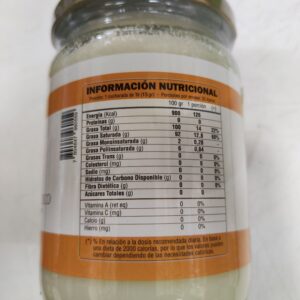 Aceite Refinado de Coco 500 ml