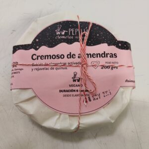 Queso cremoso de Almendras Pepilú