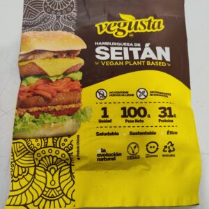 Hamburguesa de Seitán Vegusta 100g